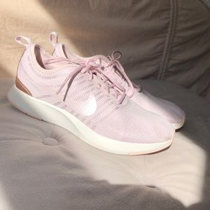 Pale pink Nike sneakers 💕
